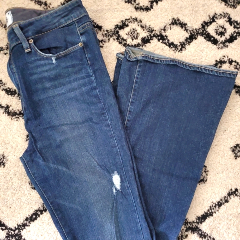 Paige flare legged jeans